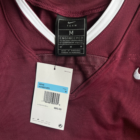 Nike Team Engineered Football Training Jersey Shirt NEW Size Medium - Picture 2 of 8